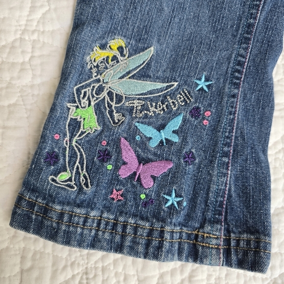 Vintage Y2K Disney Tinkerbell Embroidered Toddler Jeans - Picture 7 of 11